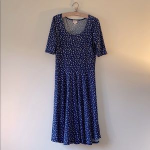 LuLaRoe Nicole floral dress